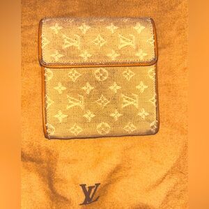 Louis Vuitton Mini Lin Monogram wallet